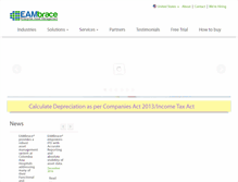 Tablet Screenshot of eambrace.com
